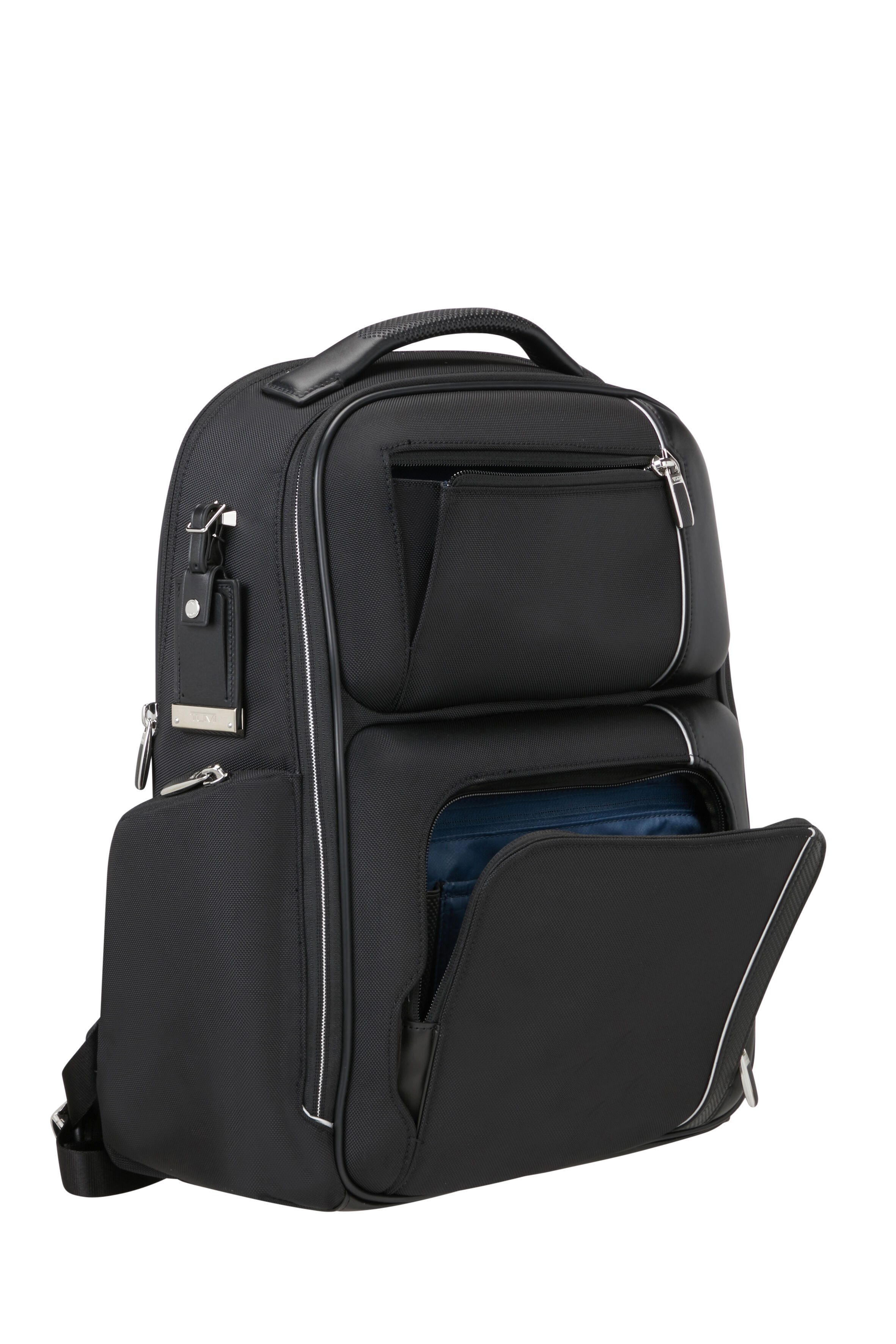 Tumi barker backpack leather sale