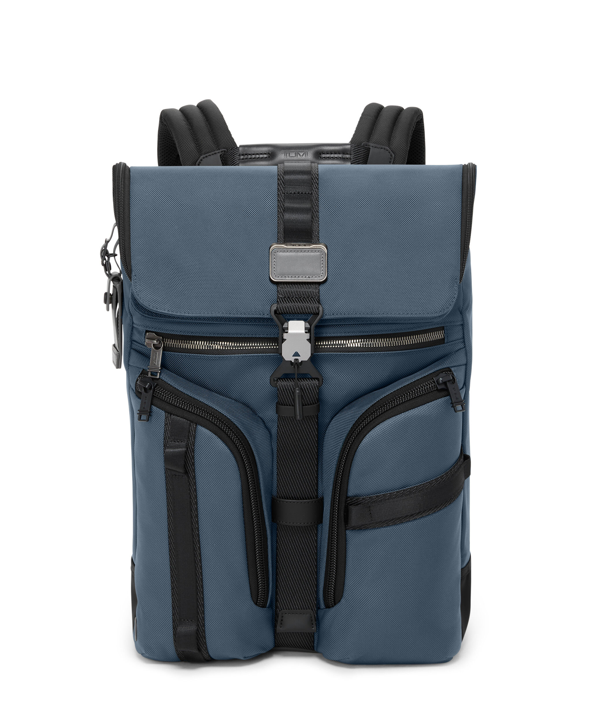 Alpha Bravo Surveillance Flap Backpack Blue | TUMI France