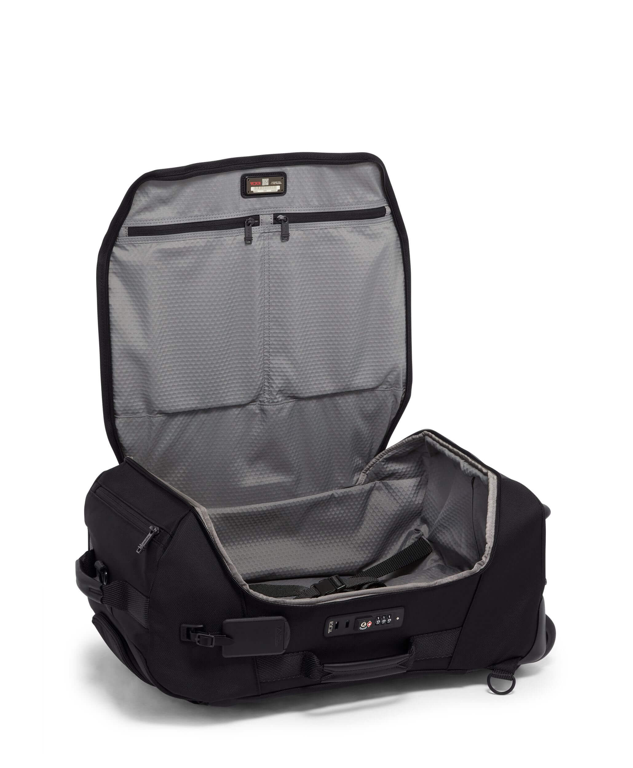 Alpha Bravo Wheeled Duffel Carry On 55 cm Black TUMI France