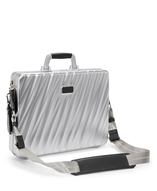 Tumi grey briefcase hot sale
