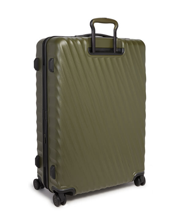 19 Degree Extended Trip Expandable Checked Luggage 76 cm Green