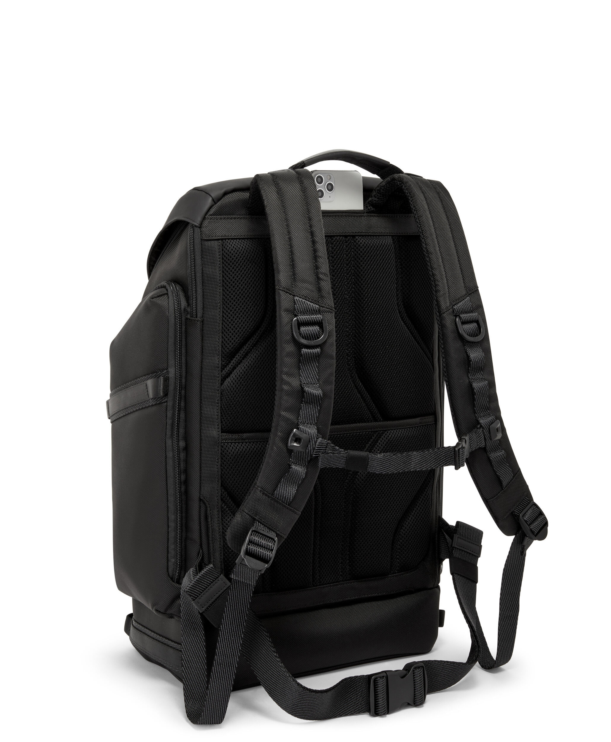 Alpha Bravo Expedition Flap Backpack Black | TUMI France