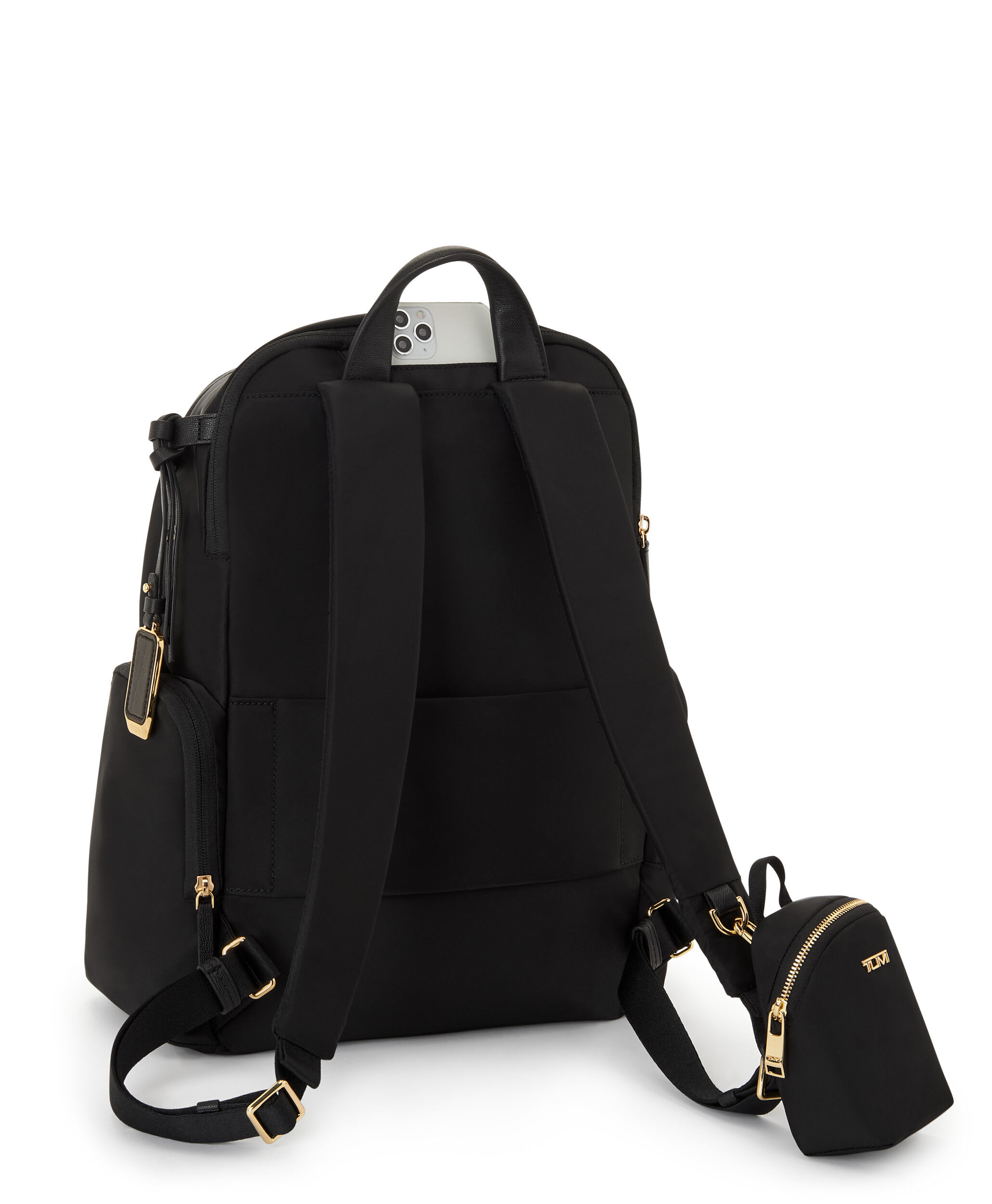 hima様 Tumi Voyageur セリーナ バックパック ゴールド Voyageur Celina Backpack Black | TUMI France