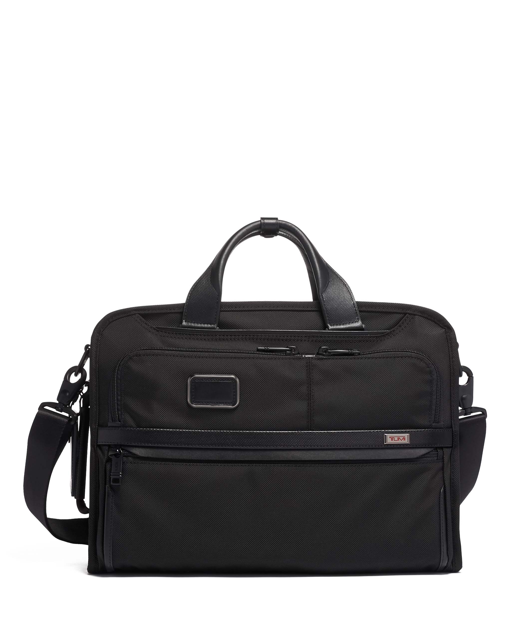 Tumi Alpha 3 Slim Three Way Brief Black