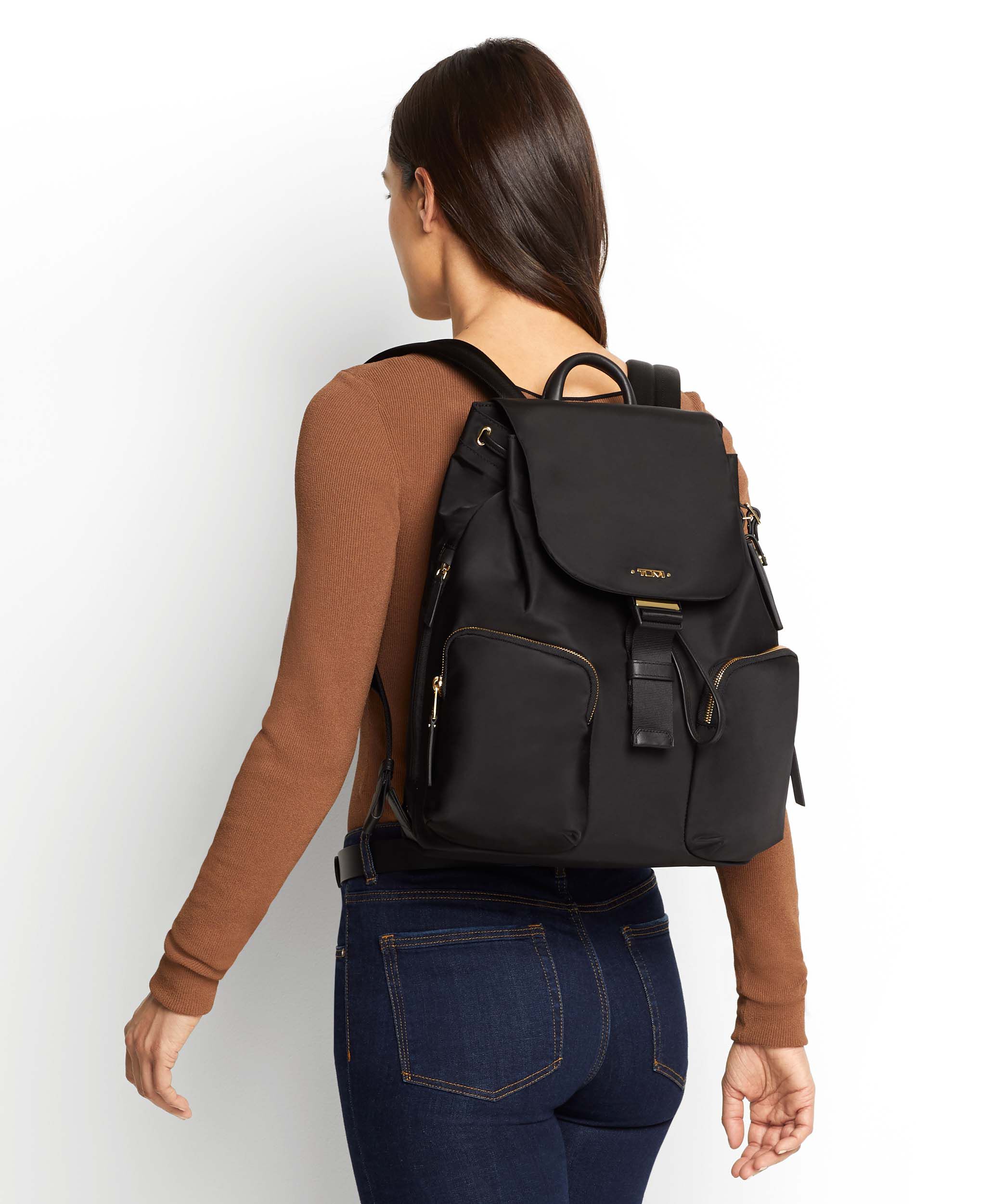 tumi voyageur nylon backpack