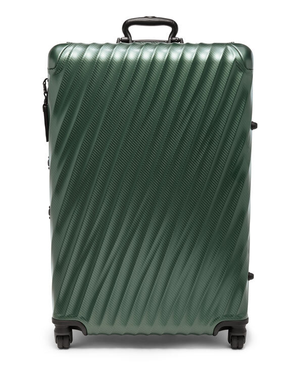Forest green luggage store