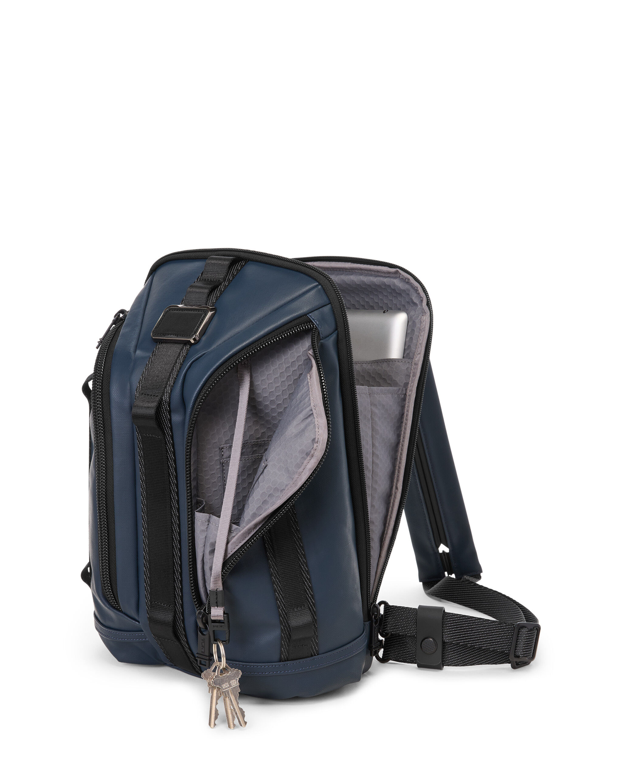 Alpha Bravo Knight Sling Backpack Blue | TUMI France