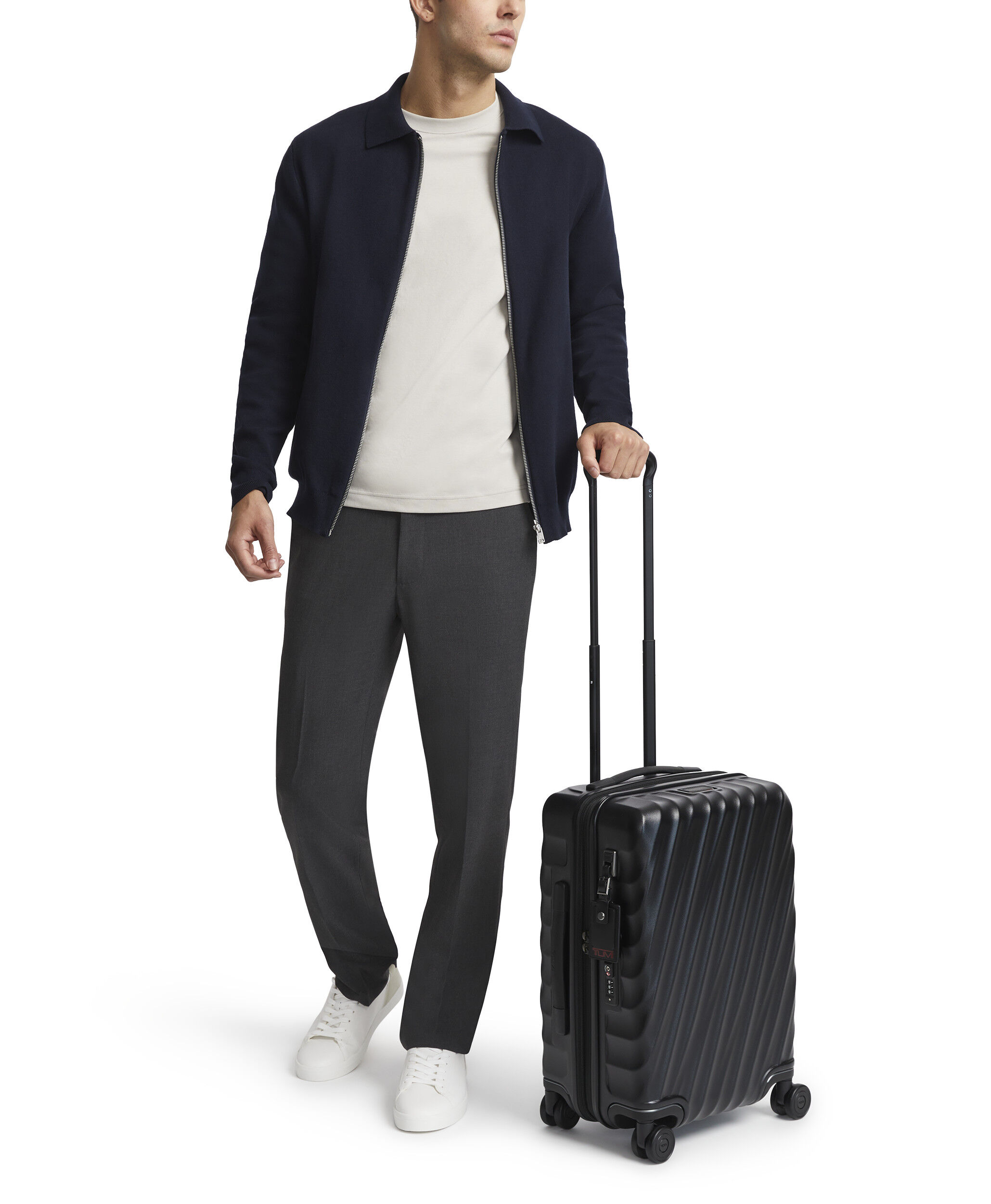 19 Degree International Expandable Carry-On 55 cm Black | TUMI France