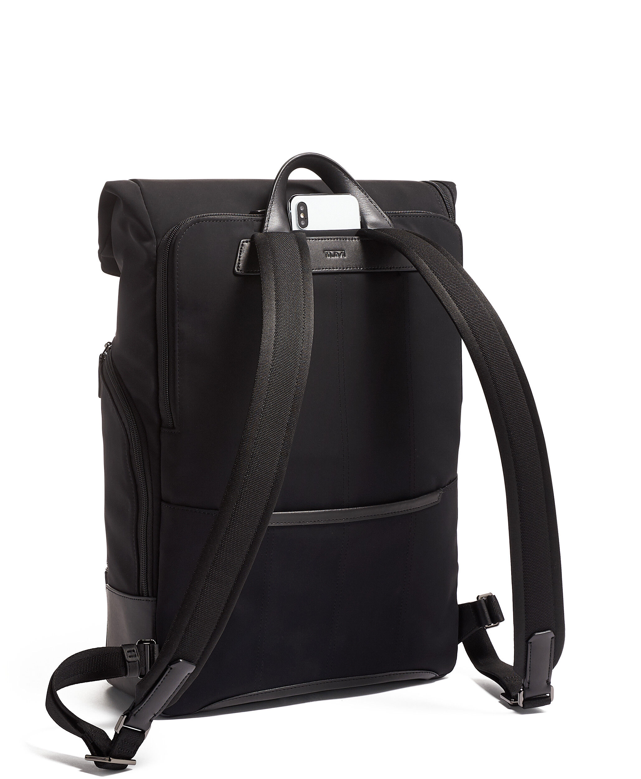 Harrison Osborn Roll Top Backpack Black | TUMI France