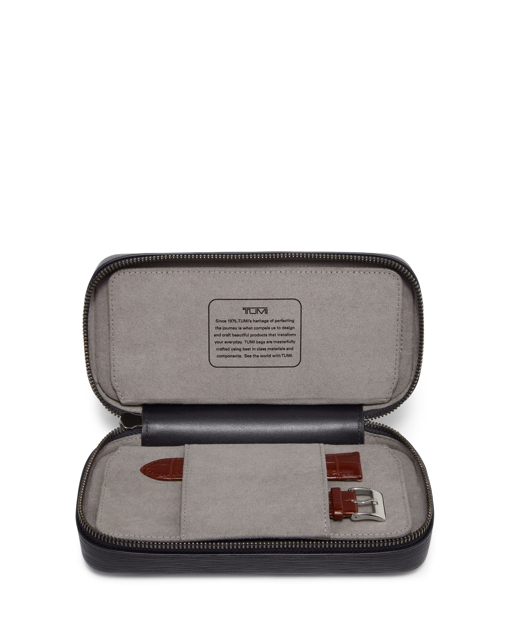 Nassau Travel Watch Case Black | TUMI France