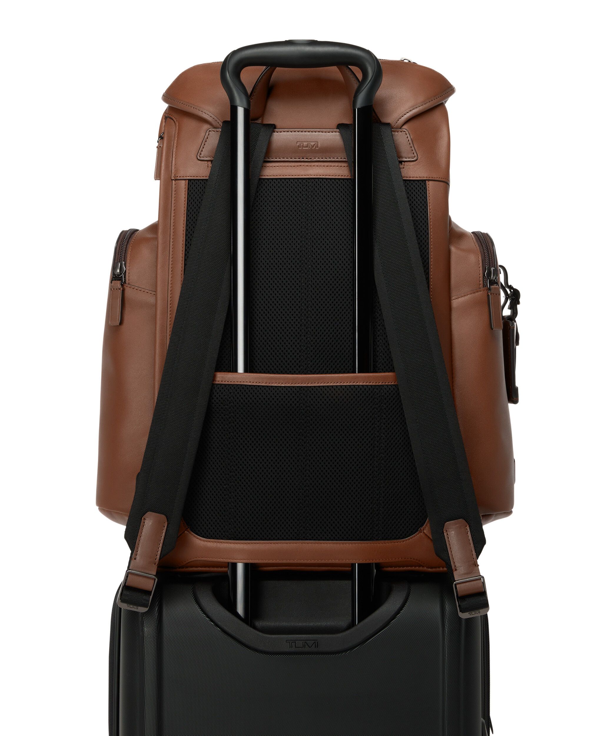Harrison Griffen Flap Backpack Brown | TUMI France