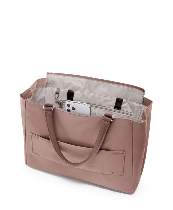 Mauve tote bag deals