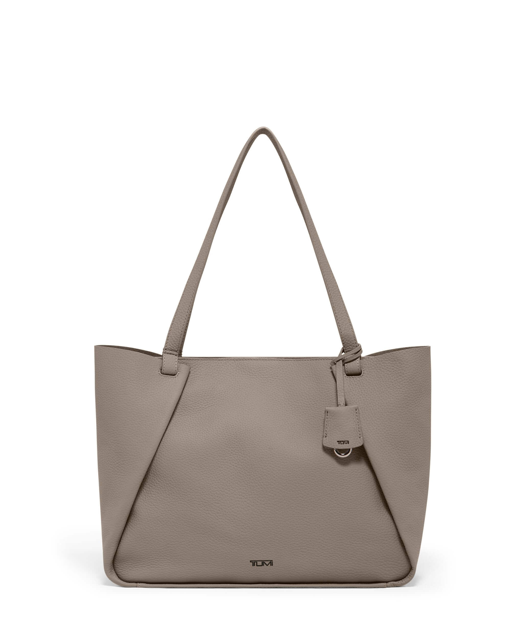 Taupe best sale tote bag