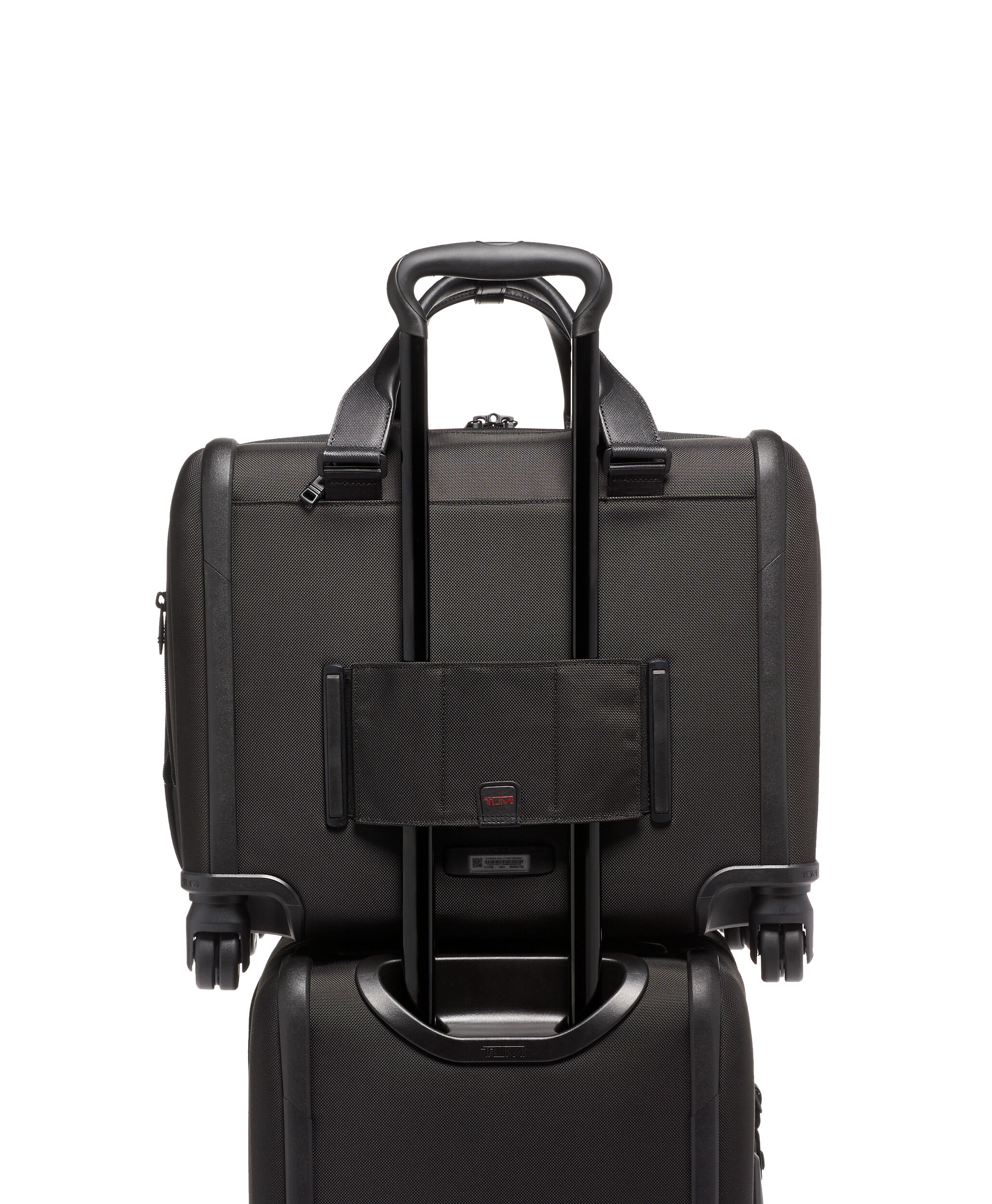 Alpha Deluxe Compact Wheeled Brief 39,5 cm Black | TUMI France