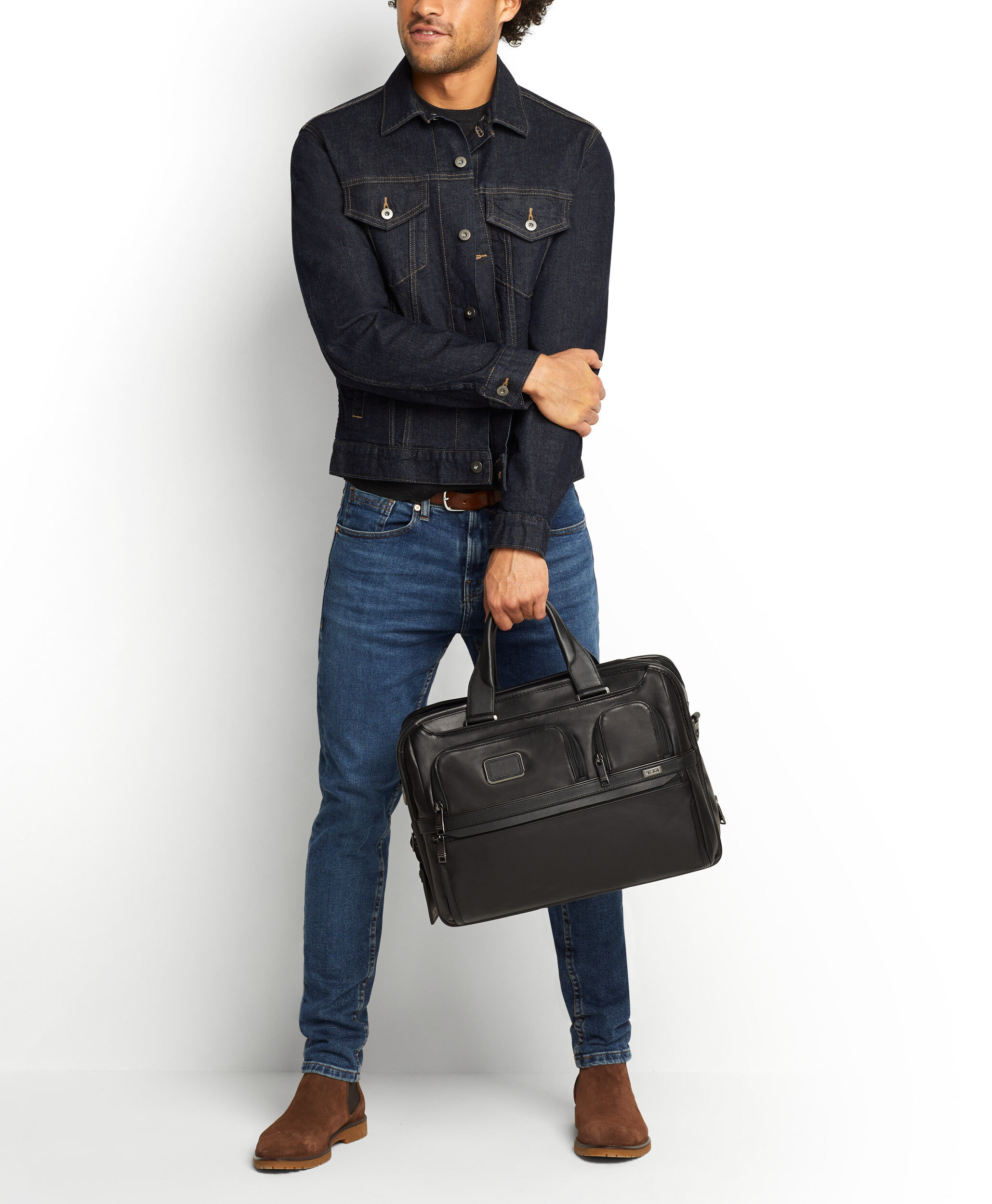 Alpha 3 Laptop Briefcase Black | TUMI France