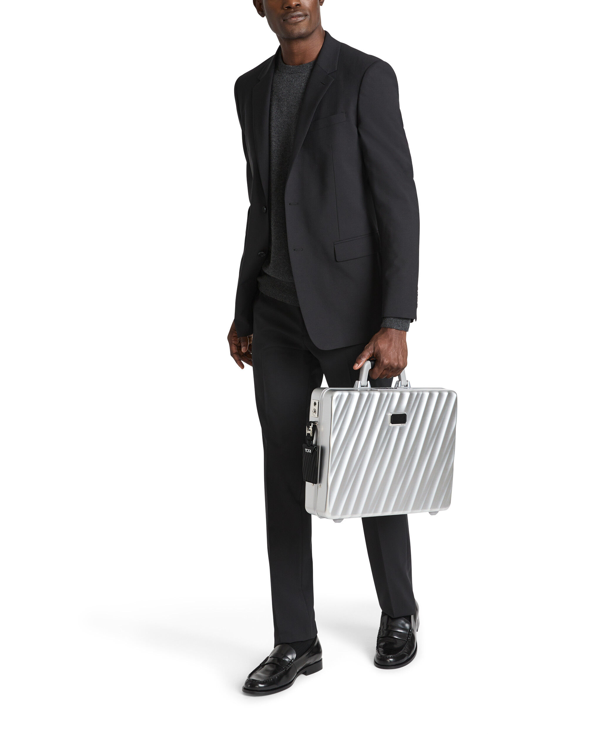 19 Degree Aluminium Briefcase Silver | TUMI France