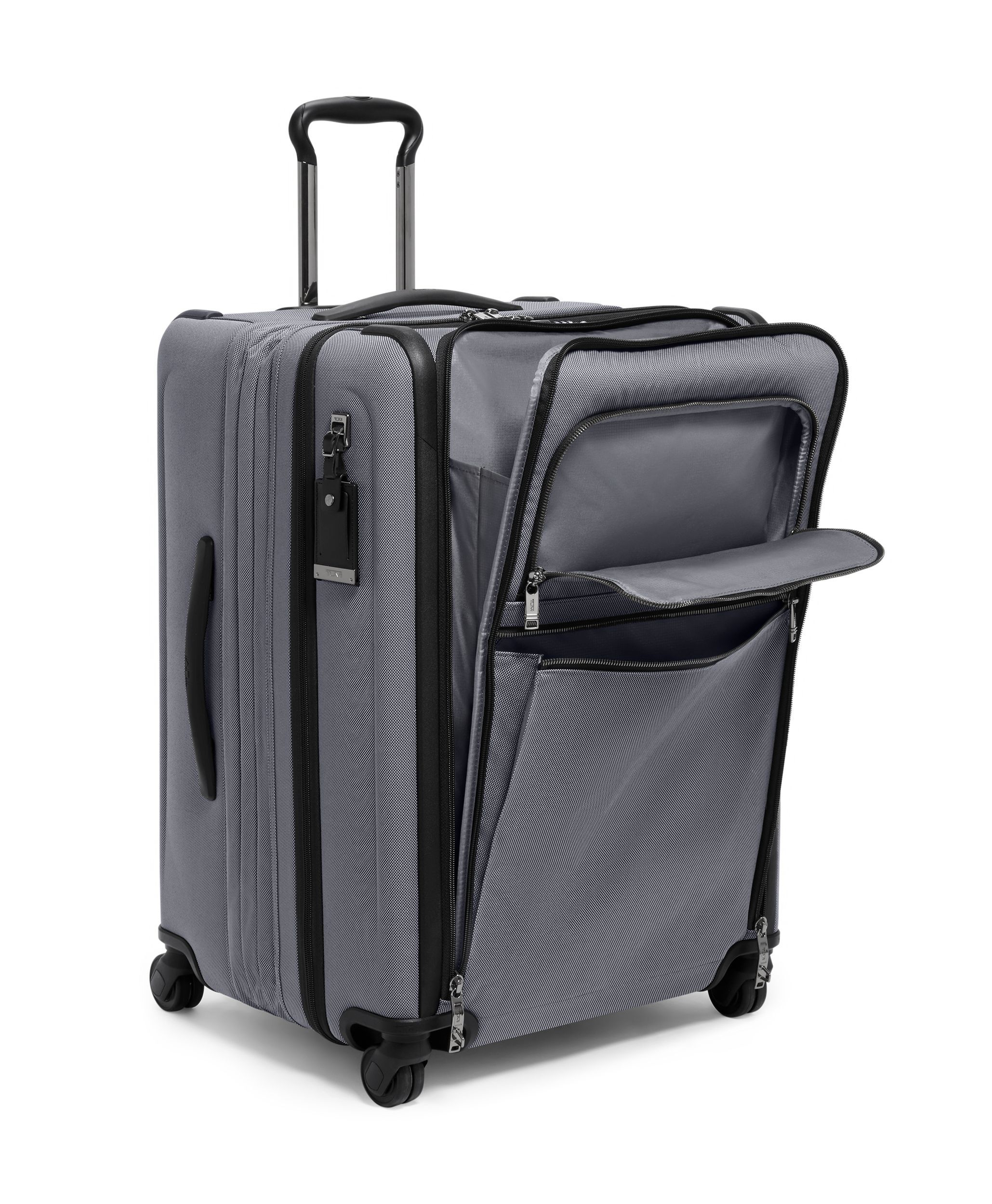 Alpha X Short Trip Expandable Checked Luggage 66 cm Grey Alpha X Short Trip Expandable Checked Luggage 66 cm Grey