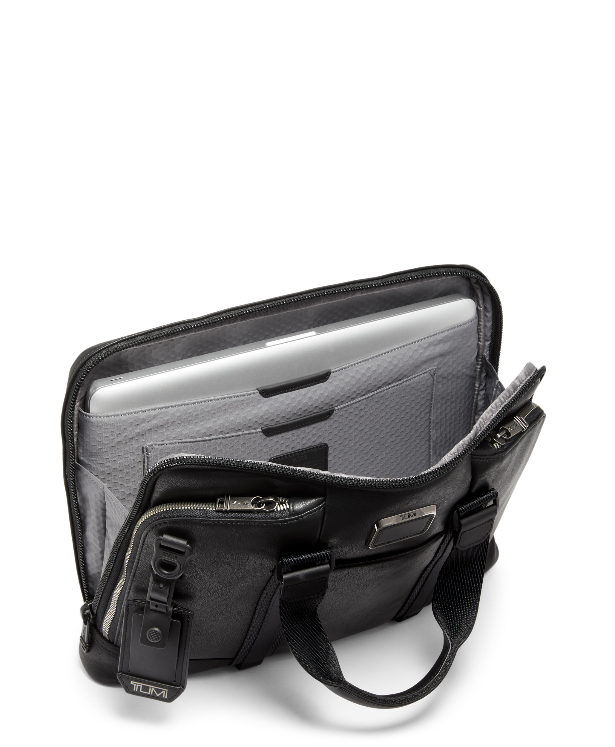 Tumi alpha bravo briefcase discount
