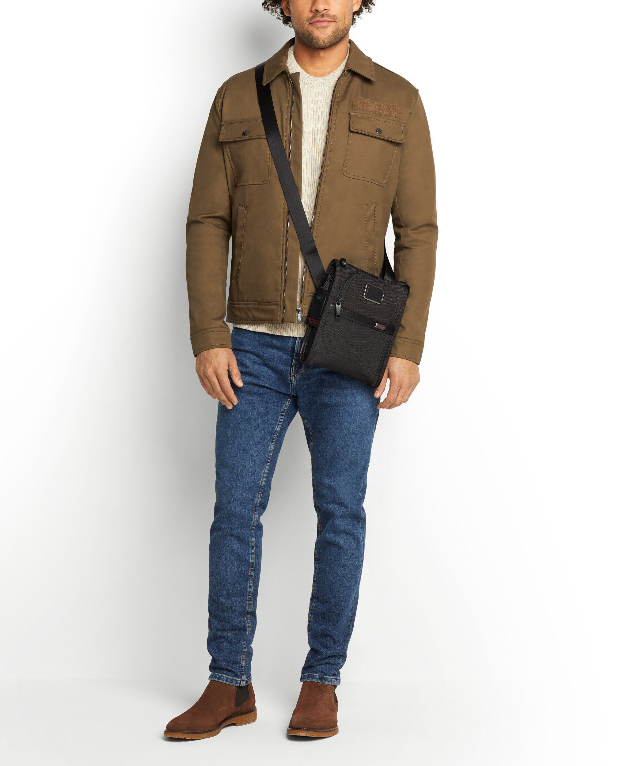 Alpha 3 Pocket Bag Black | TUMI France