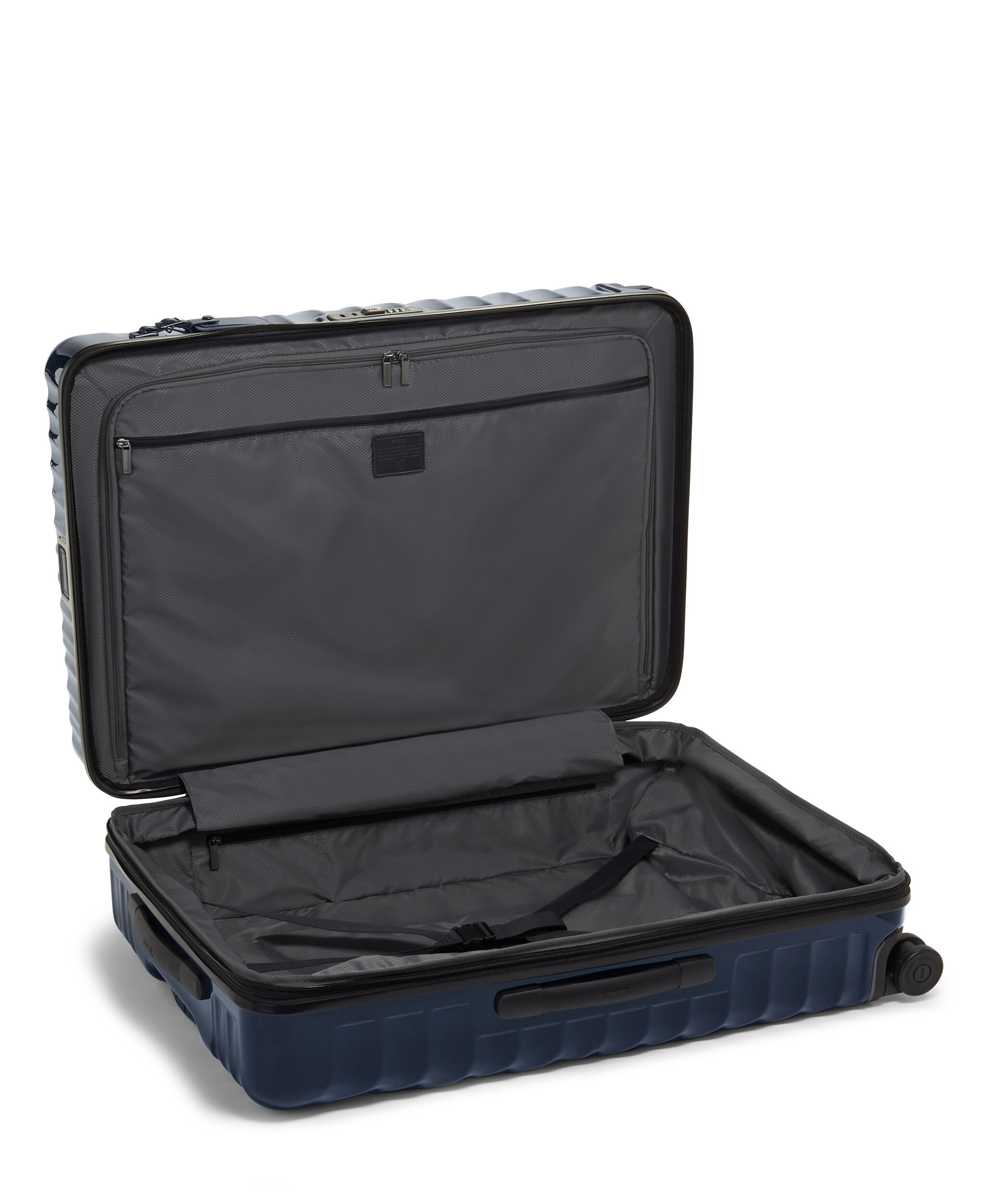 19 Degree Extended Trip Expandable Checked Luggage 77,5 cm Blue
