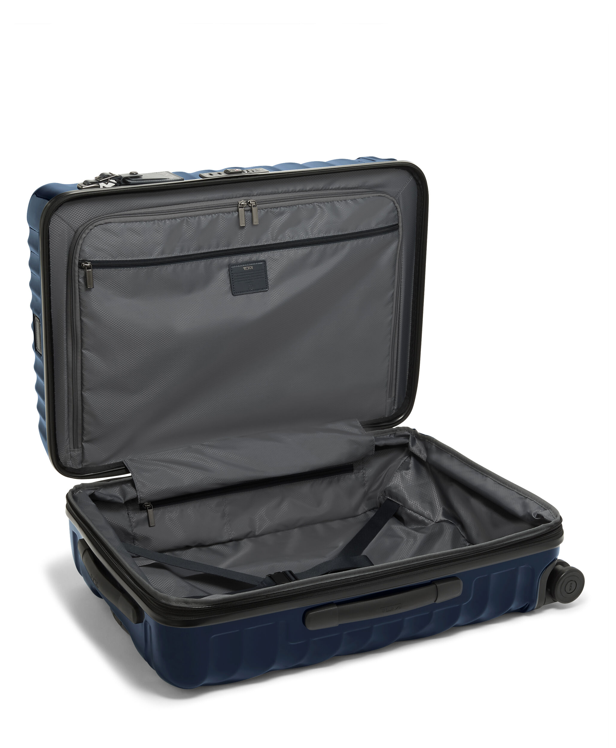 Tumi blue luggage cheap