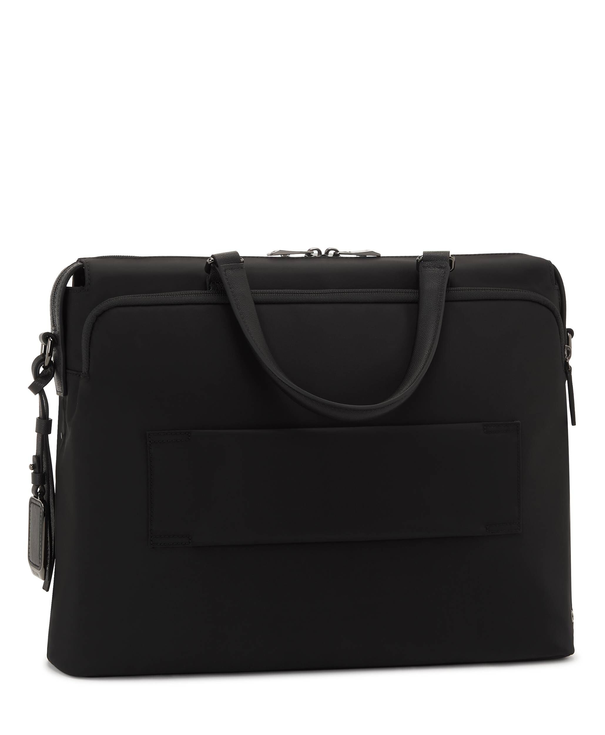 Tumi black briefcase cheap