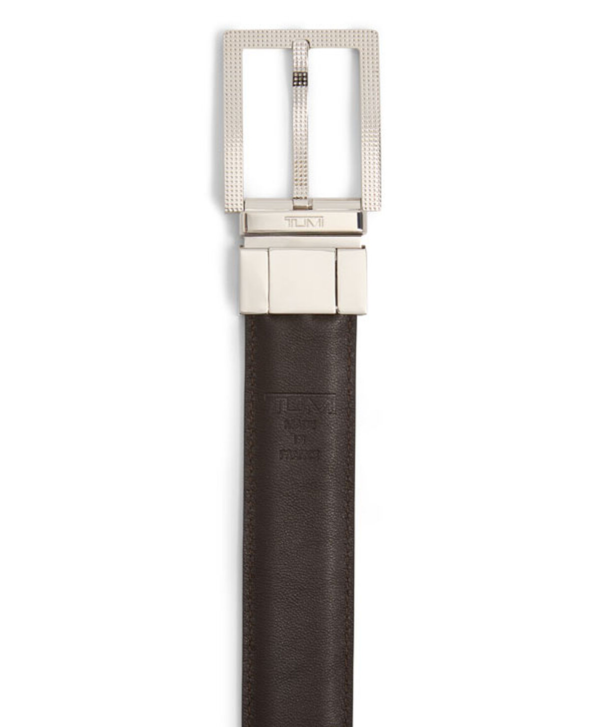 TUMI Reversible Leather Rectangle Prong Belt, 30mm