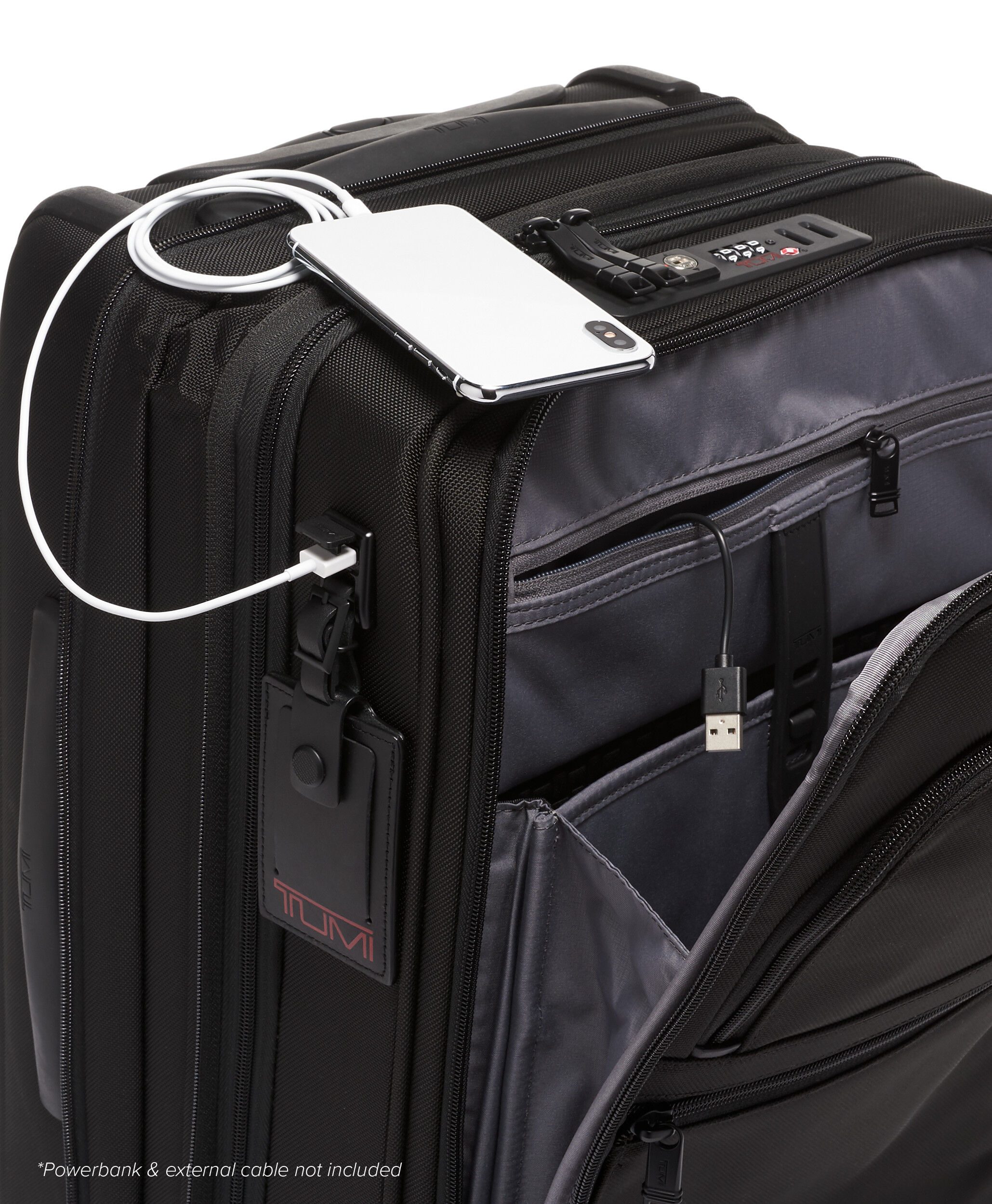 Alpha 3 International Office Expandable Carry-On 56 cm Black