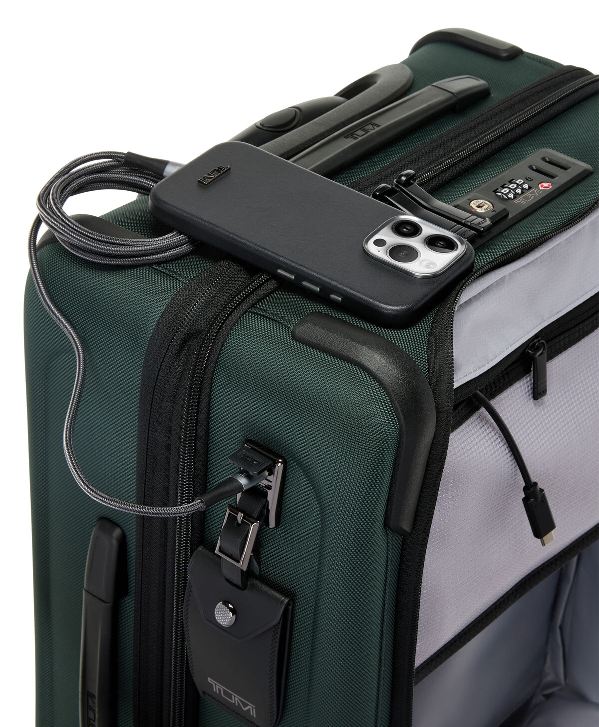 ALPHA Valise Cabine Large Extensible - double acc&egrave;s