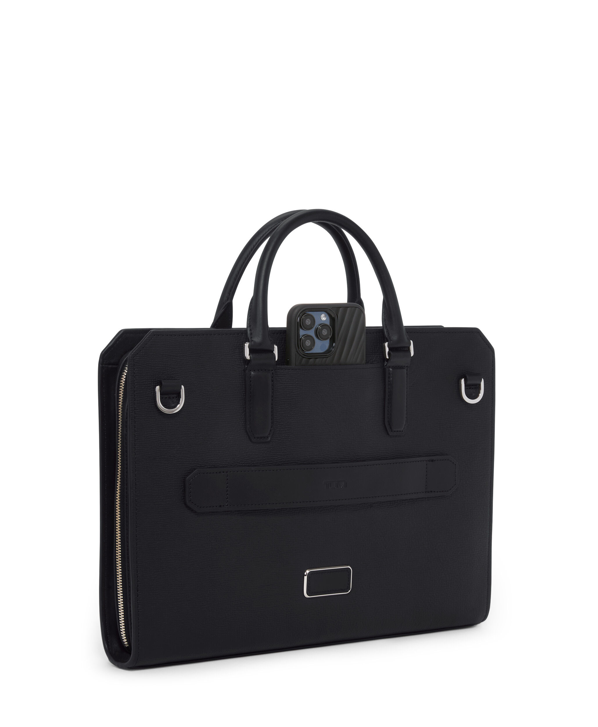 Turin Savona Slim Brief Black | TUMI France