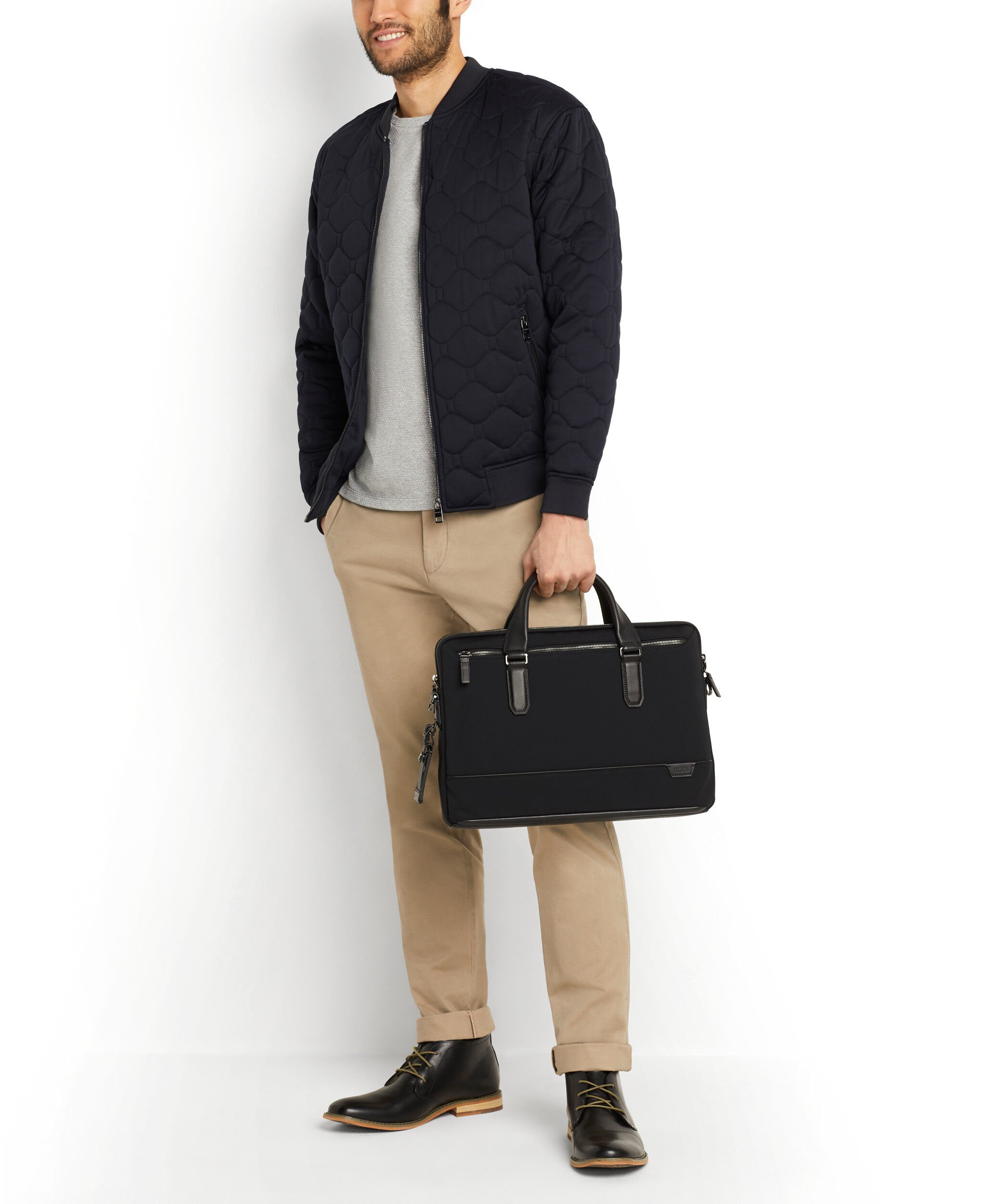 Harrison Sycamore Briefcase Black | TUMI France