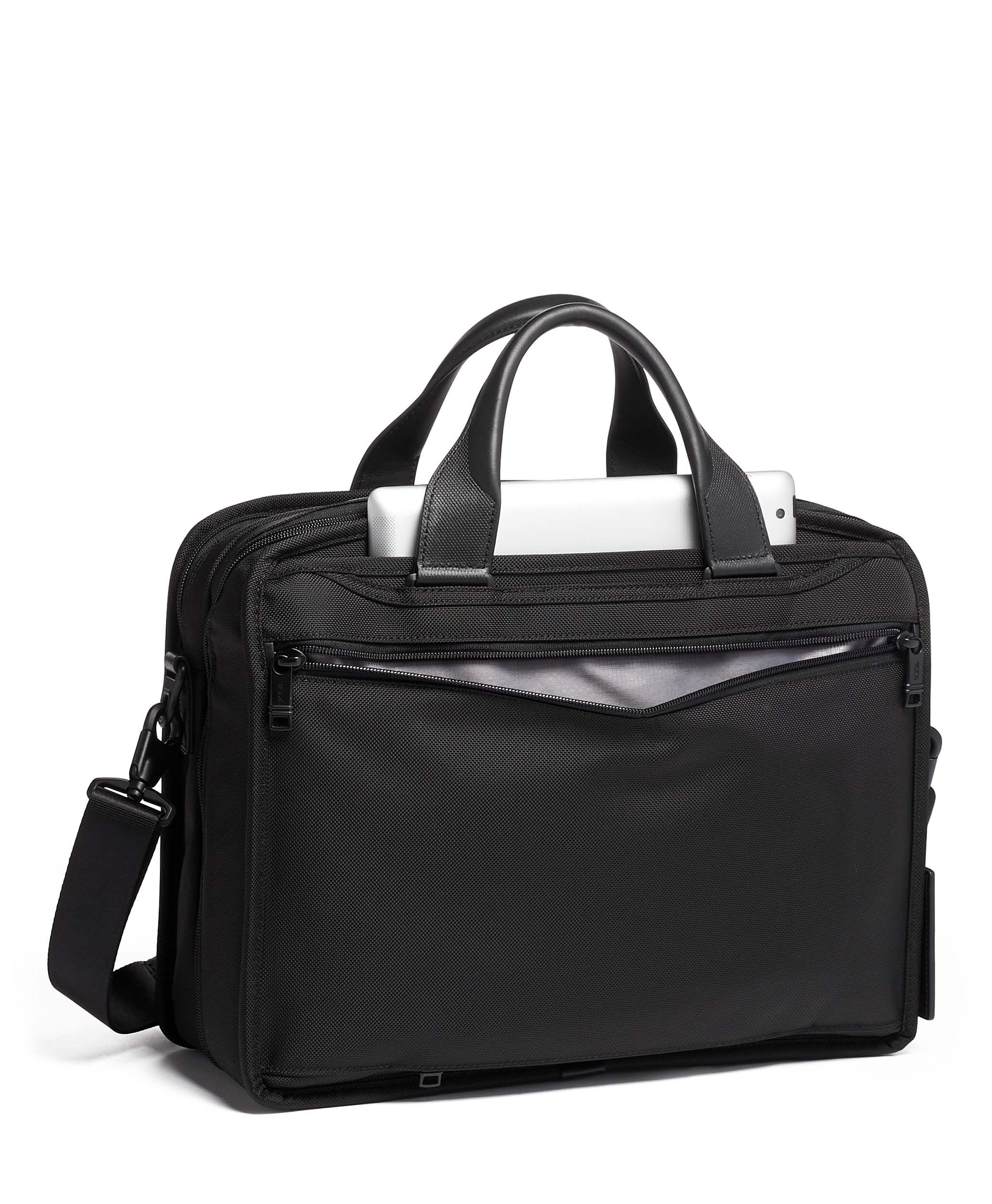 Tumi alpha leather organizer travel clutch outlet