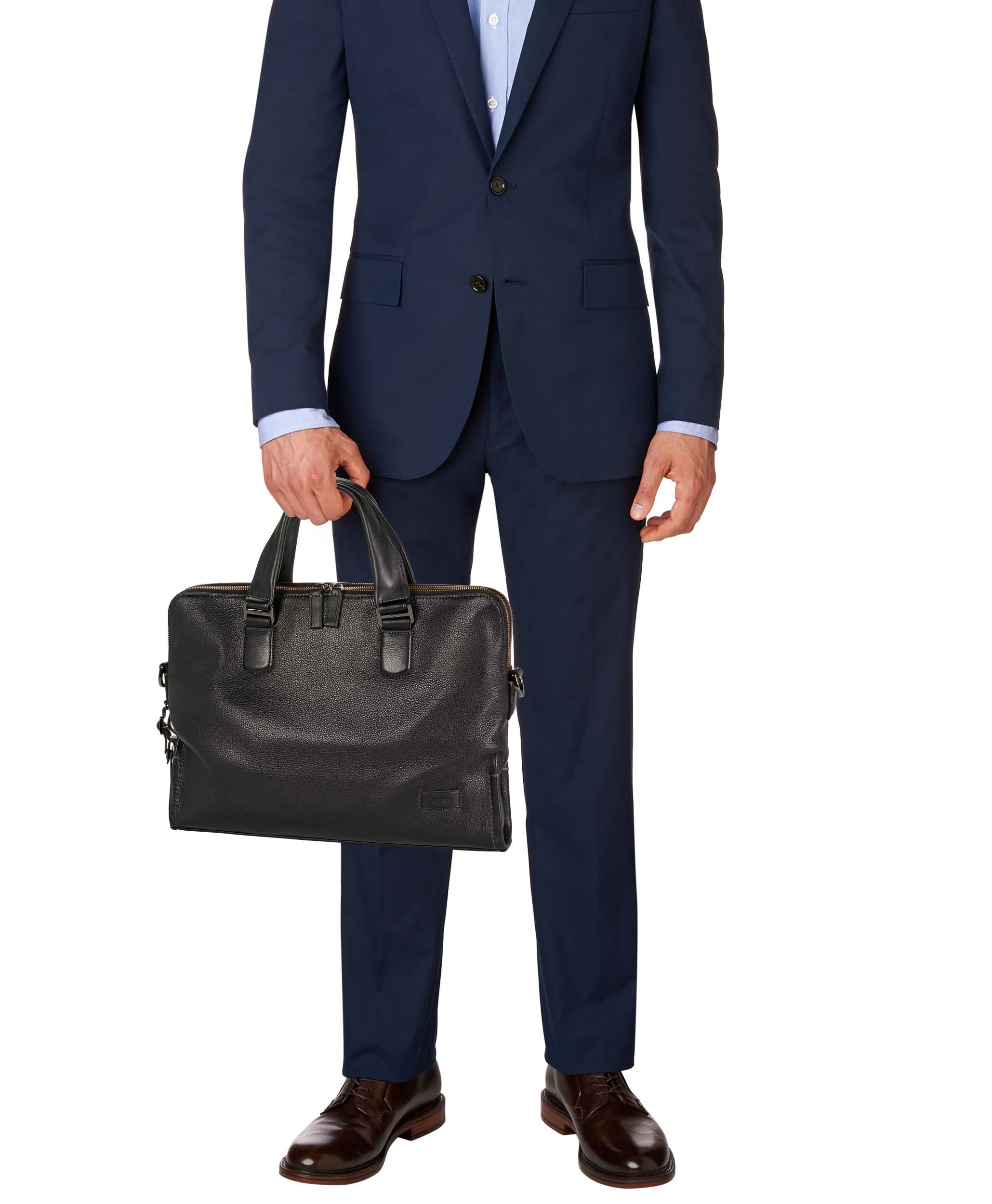 harrison seneca slim briefcase