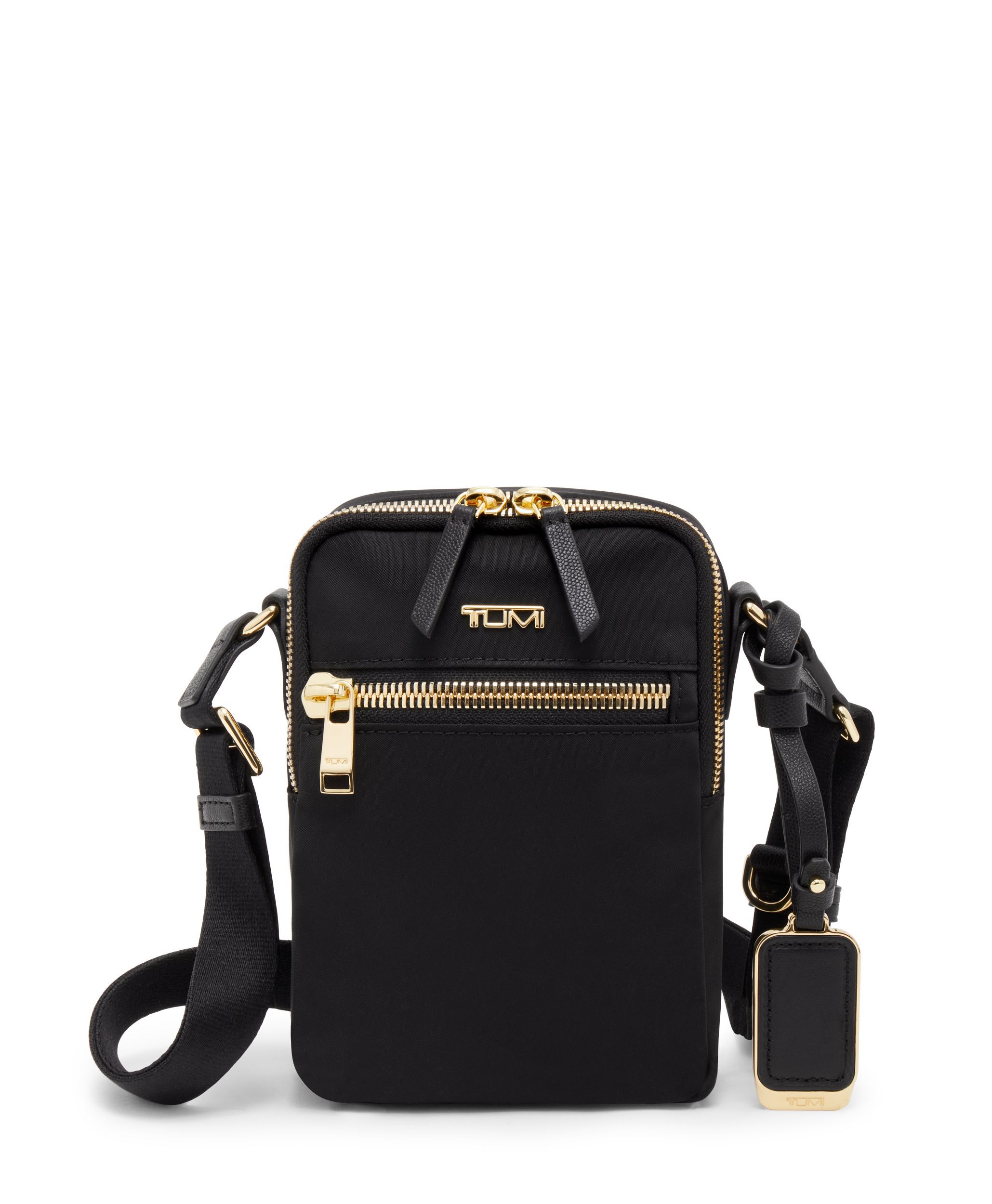 Black and gold crossbody hotsell
